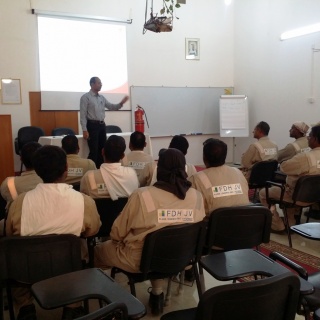 Flagman Training - ISCO - Integral Services Co. for Mechanical Contracting & Instrumentation WLL - Multi Disciplinary Contractor in Kuwait